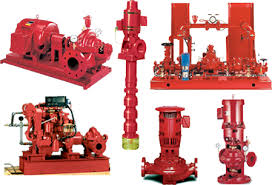 Horizontal End Suction & Vertical Turbine Fire Pump